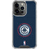 NBA Los Angeles Clippers Distressed Blue iPhone 14 Pro Clear Case
